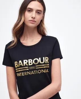 Barbour Originals Ladies T Shirt in Black