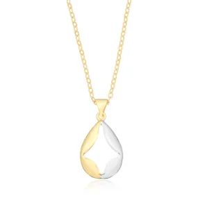 9ct Two Tone Pendant