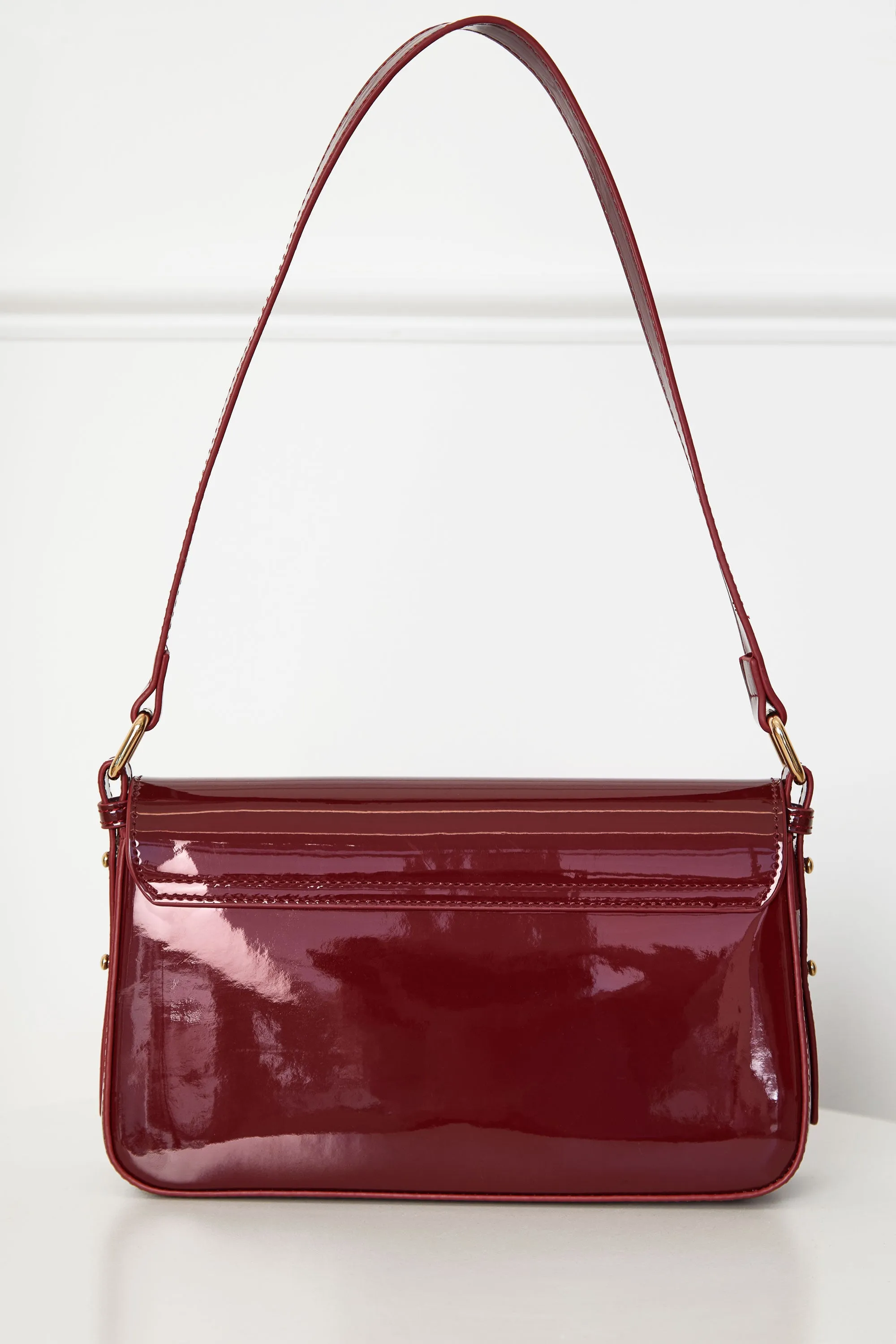 Arelie Burgundy Purse