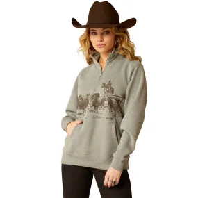 Ariat Women's 1/2 Zip Sweatshirt