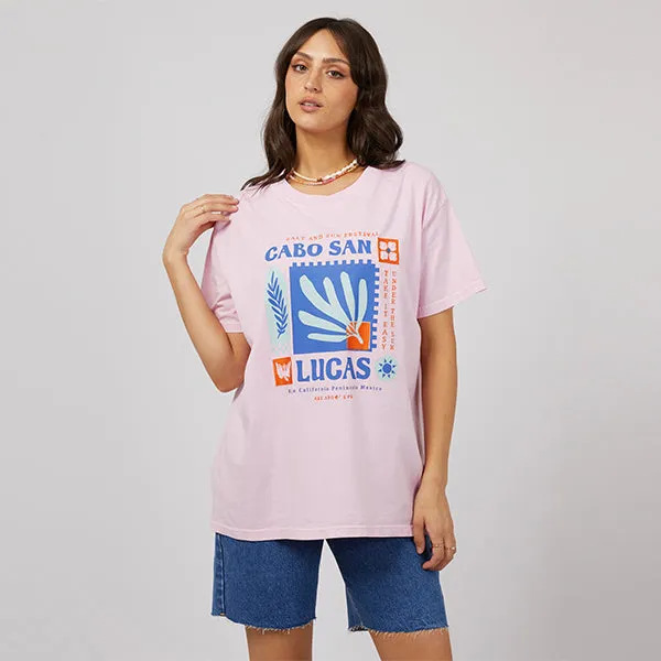 Baja Standard Tee - Light Pink