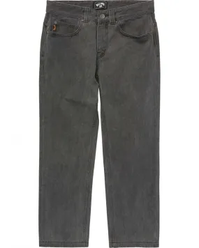 Billabong Men's Fifty Straight Cropped Jeans