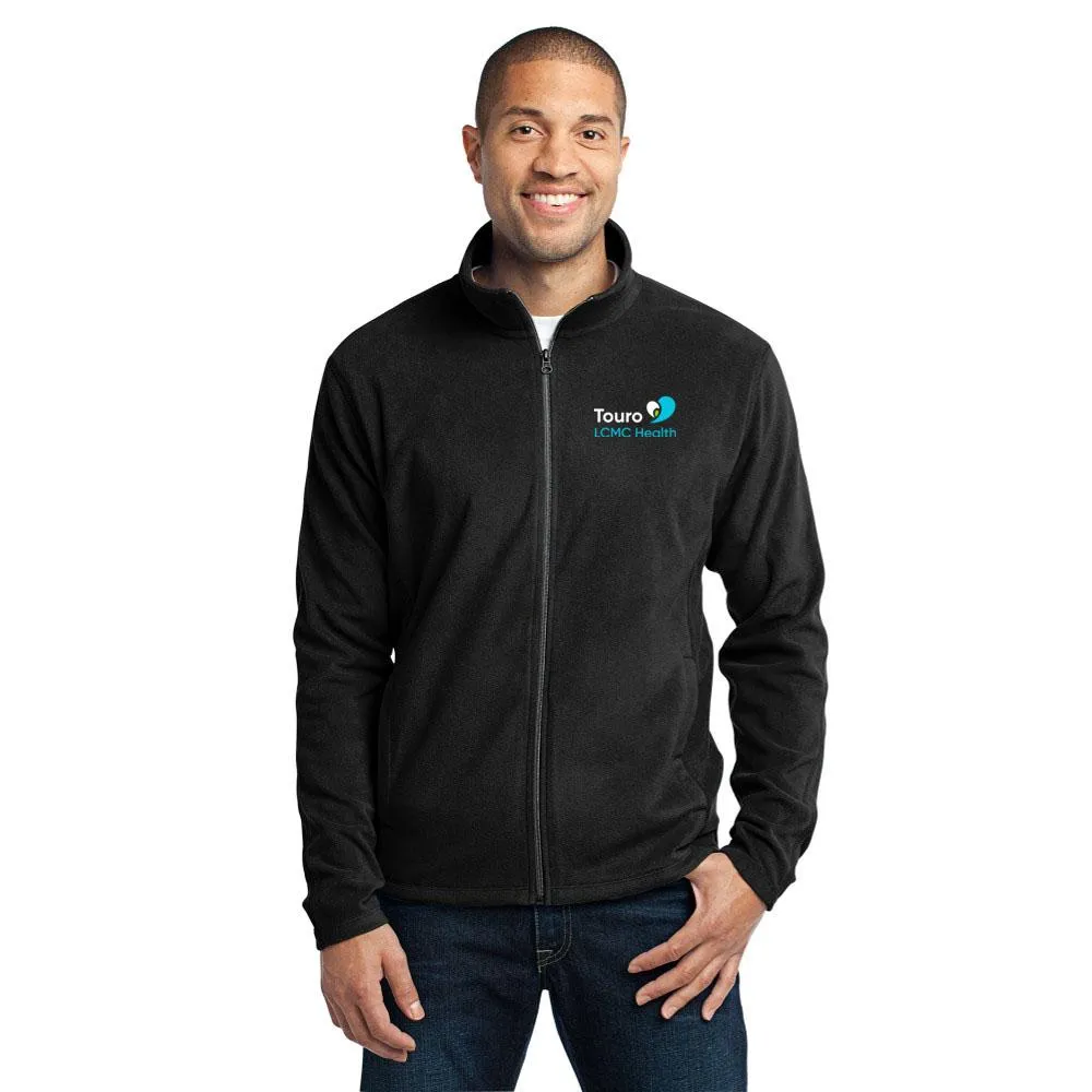 Close out - Touro Personal Item Men's Micro Fleece Jackets with Embroidered Logo