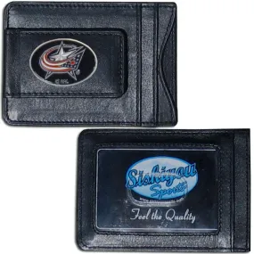 Columbus Blue Jackets® Leather Cash & Cardholder