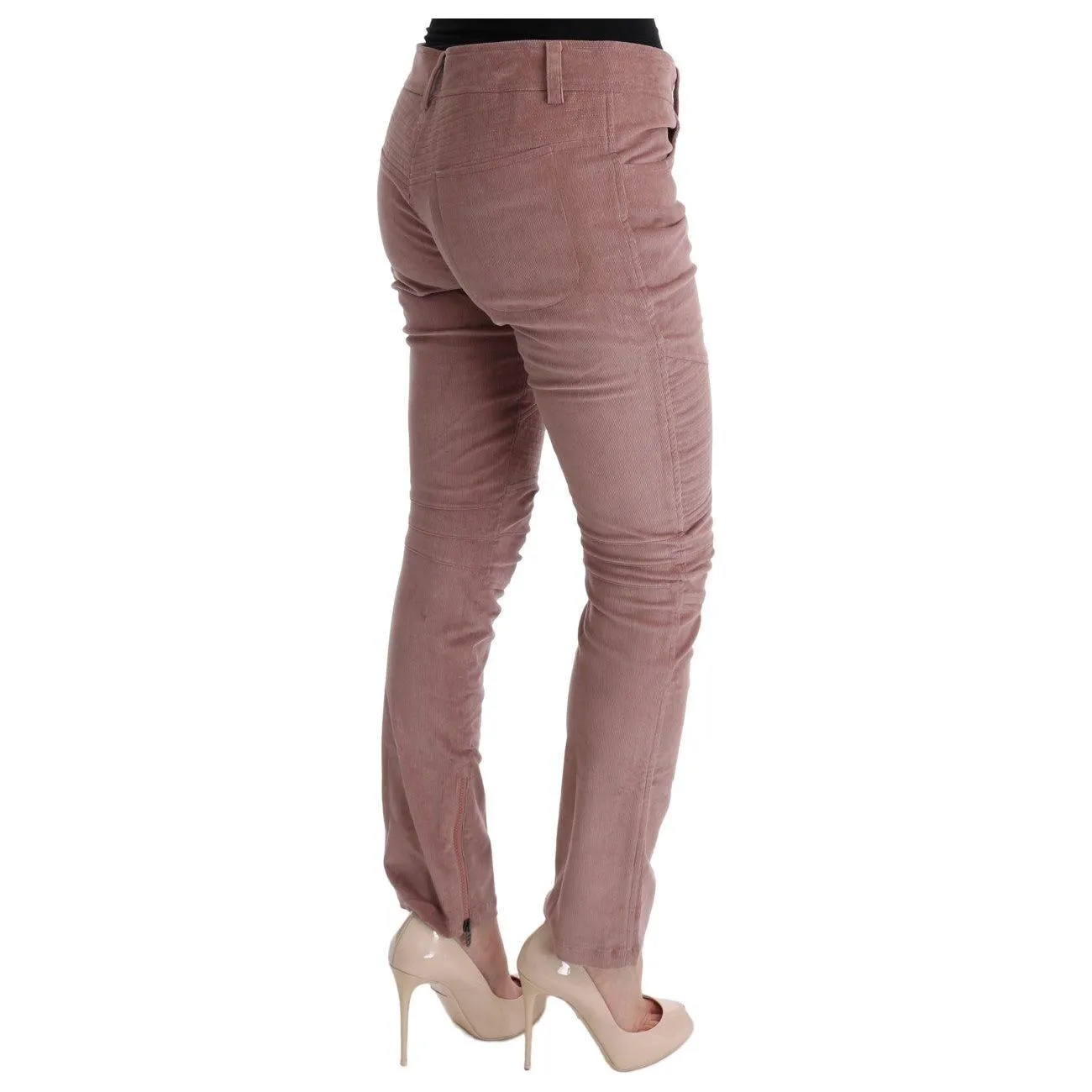 Ermanno Scervino Chic Pink Capri Cropped Trousers