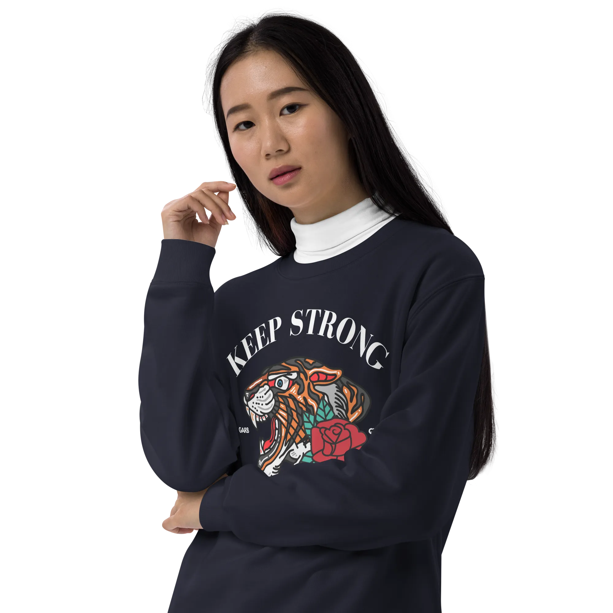 Keep Strong Graphic Crewneck