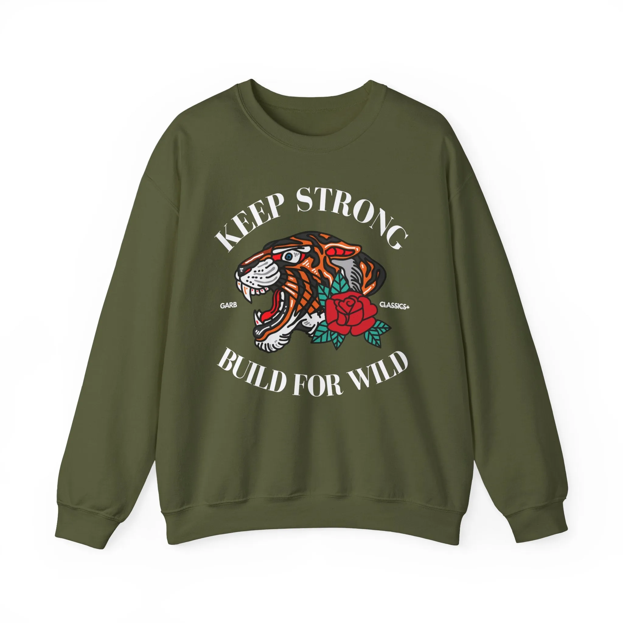 Keep Strong Graphic Crewneck