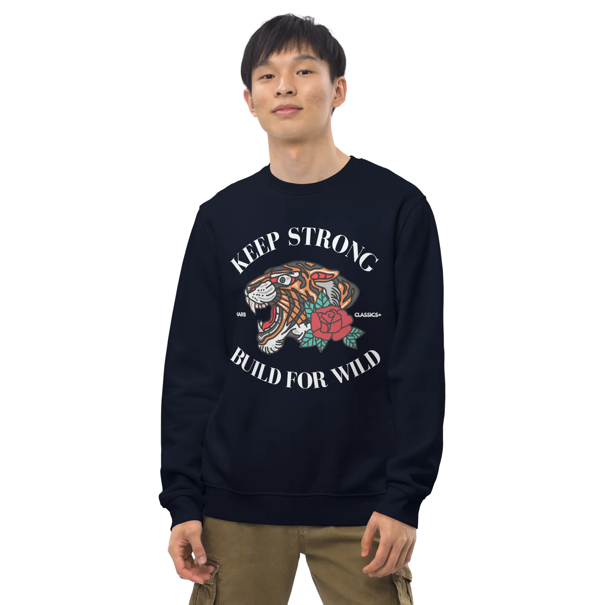 Keep Strong Graphic Crewneck