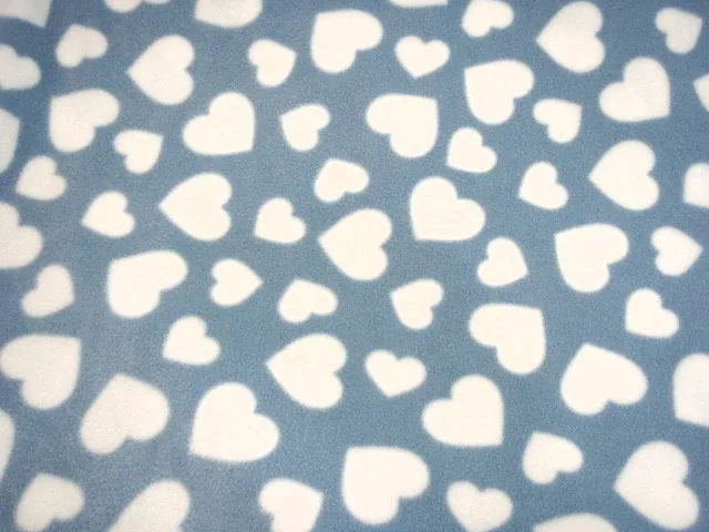 Love Hearts - Fleece Print