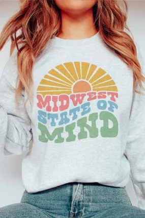 MIDWEST STATE OF MIND GRAPHIC SWEATSHIRT