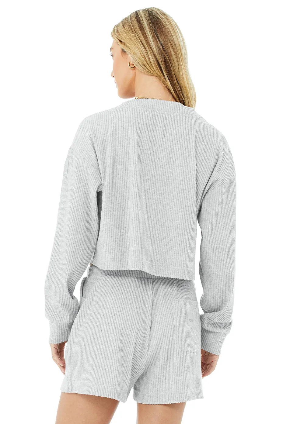 Muse V-Neck Pullover - Athletic Heather Grey