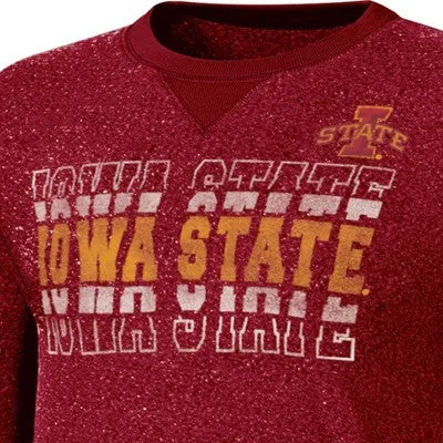 New - NCAA Iowa State Cyclones Women's Crew Neck Fleece Sweatshirt - M