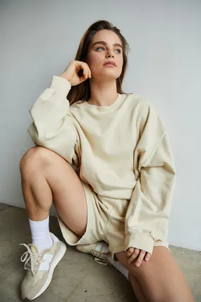 ORGANIC COTTON OVERSIZE SWEATSHIRT