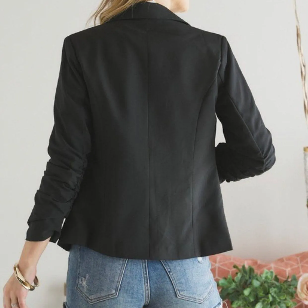 Sorority Sister Black Blazer